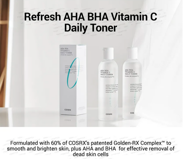 COSRX - Refresh AHA BHA VitaminC Daily Toner 150ml