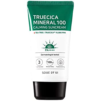 Some By Mi True Cica Mineral 100 Calming Sun Cream SPF50+ PA++++ 50ml *New Formula*